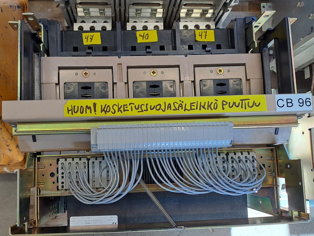 1600A Merlin Gerin Masterpact M16 H1