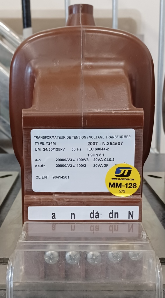 Jännitemuuntaja Sadtem Y24M 20000:V3/100:V3/100:3 20VA cl 0,2; 30VA