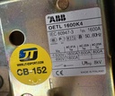 1600A ABB OETL 1600K4 kompaktikatkaisija