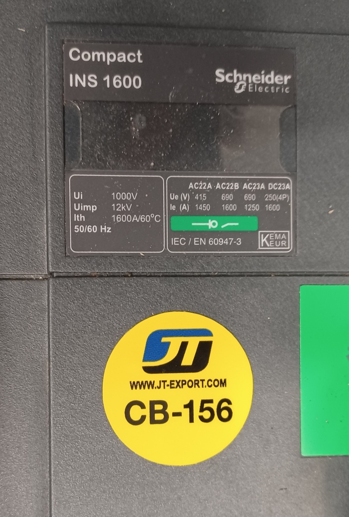 1600A Schnaider Compact INS kompaktikatkaisija