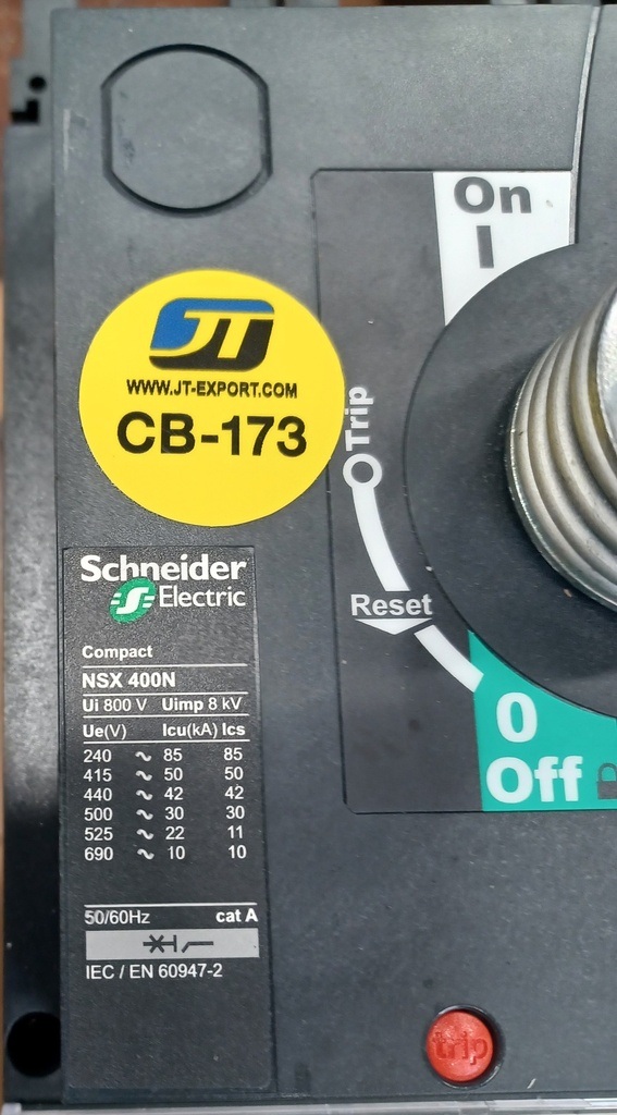 400A Schneider NSX400N katkaisija