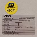 24kV 20kA 1250A VEO VEKE24 kojeisto vm. 2015