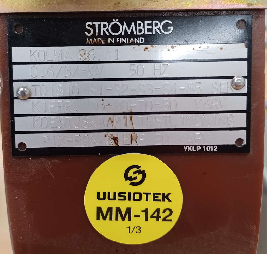 Kaapelivirtamuuntaja Strömberg KOLMA06-A1 kierr 10-20-70-50
