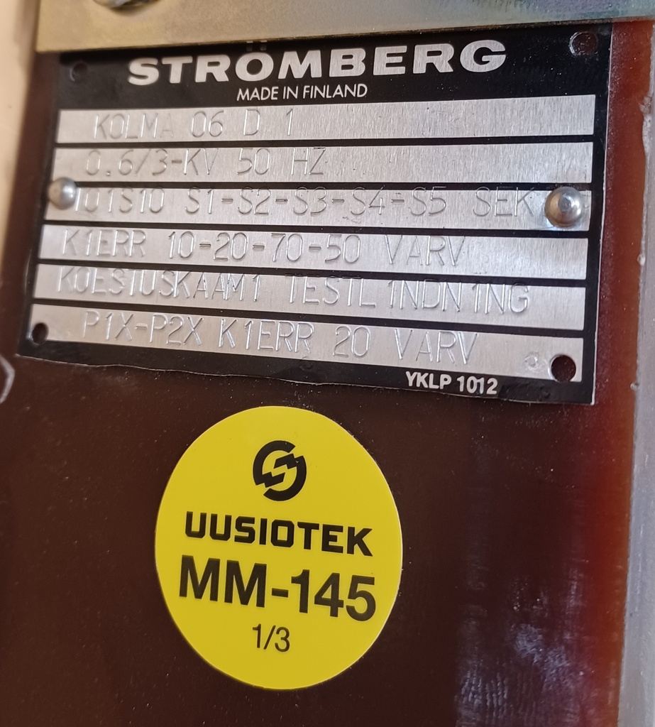 Kaapelivirtamuuntaja Strömberg KOLMA06-D1 kierr 10-20-70-50