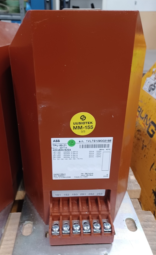 Virtamuuntaja ABB TPU 400-800//5/5A 5P10