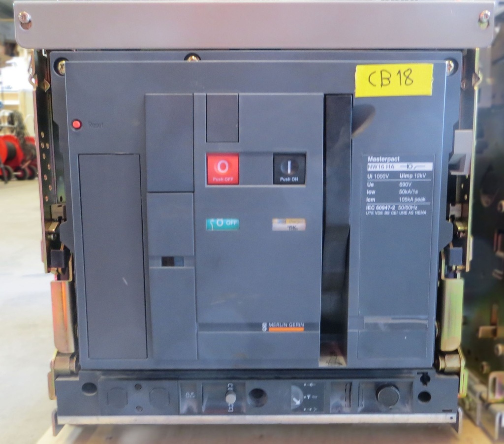 1600A circuit breaker MERLIN GERIN NW16 HA 