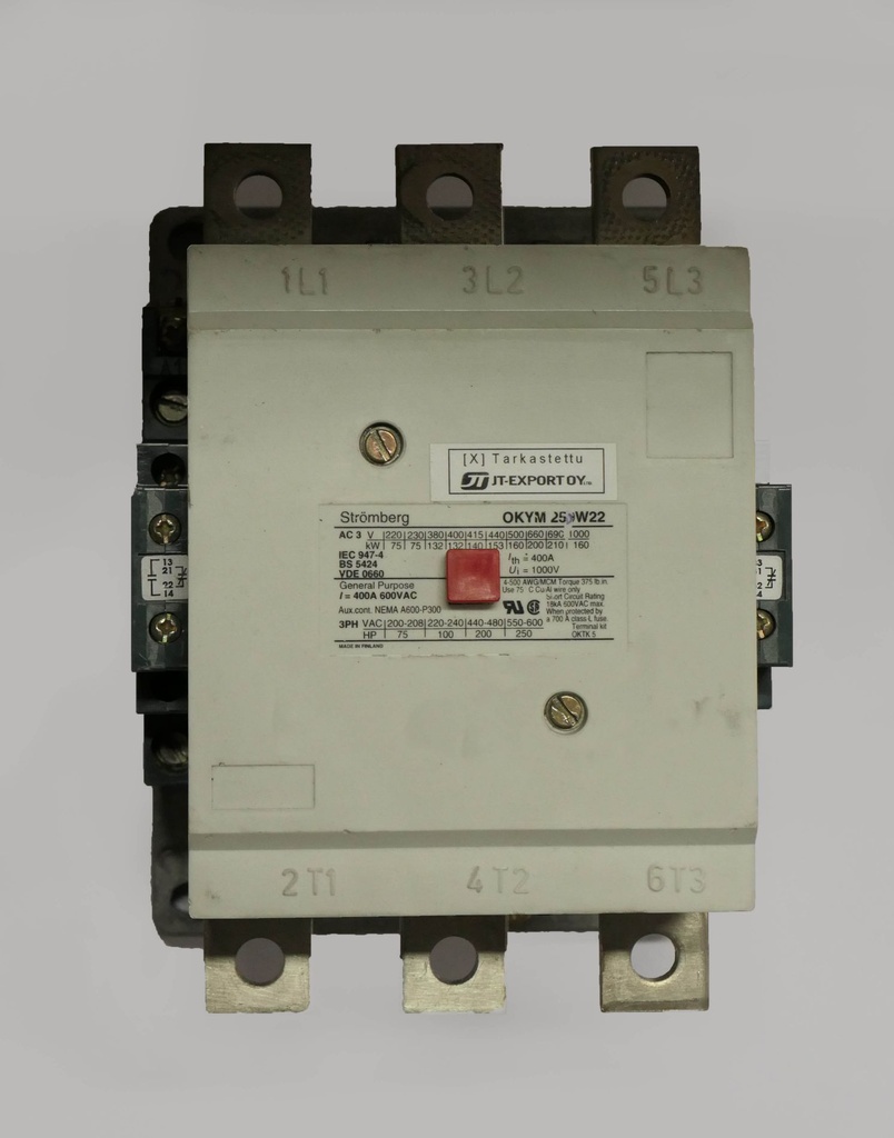 Strömberg OKYM 250W22 contactor 