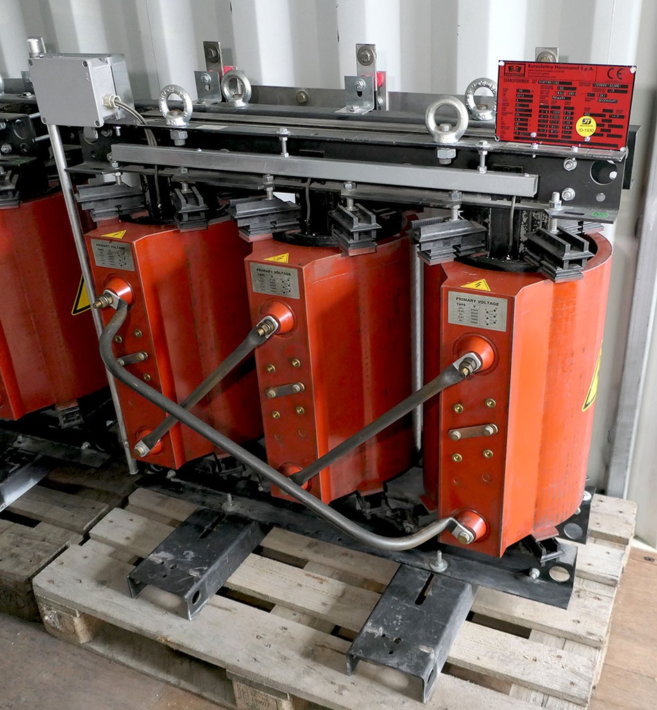 100kVA 20/0,4kV Kuivamuuntaja Euroelectro  vm. 2012