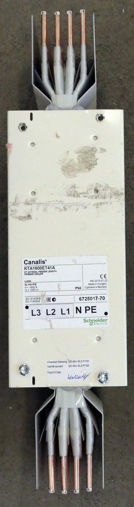 Schneider Electric Canalis KTA1600ET41A 600mm