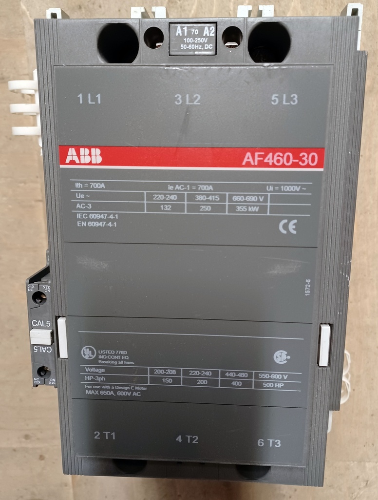 ABB AF460-30 contactor 