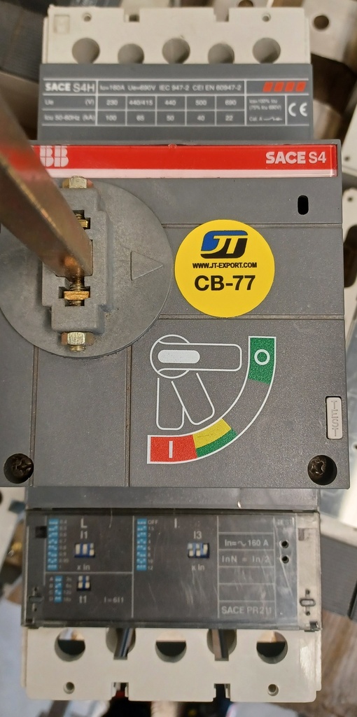160A ABB SACE S4H low voltage circuit breaker