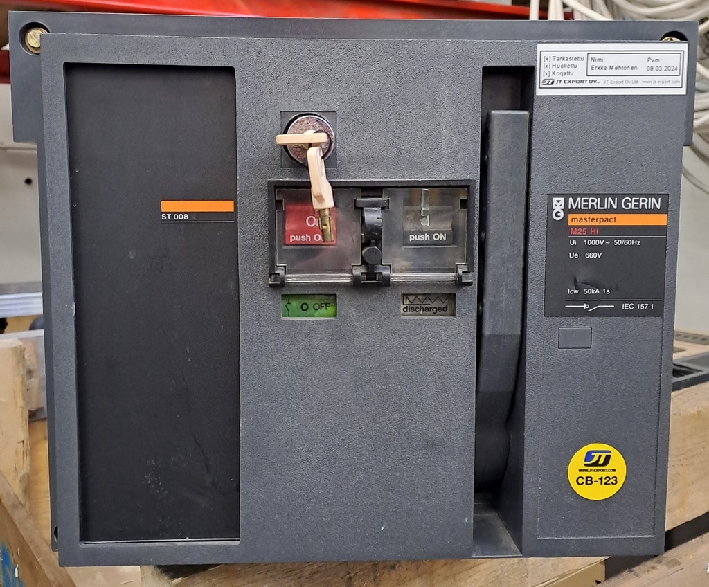 2500A Circuit breaker Merlin Gerin Masterpact M25 H1 / no relay