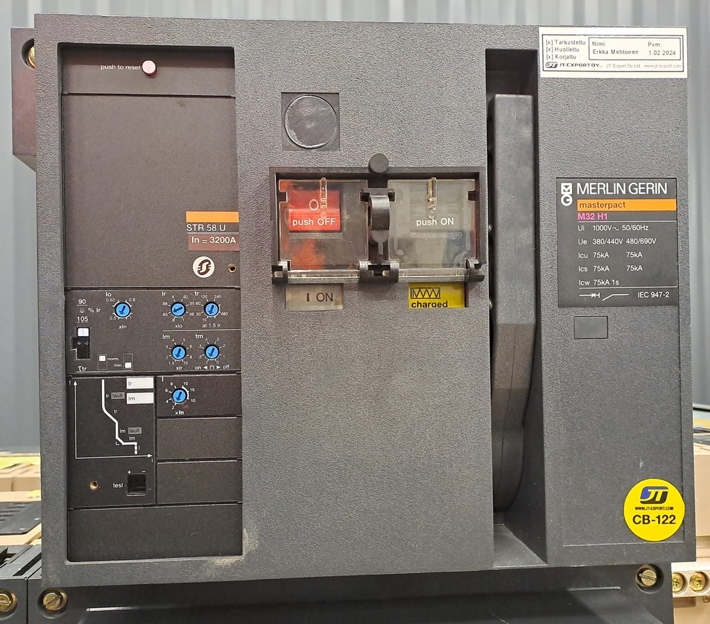 3200A Circuit breaker Merlin Gerin Masterpact M32 H1
