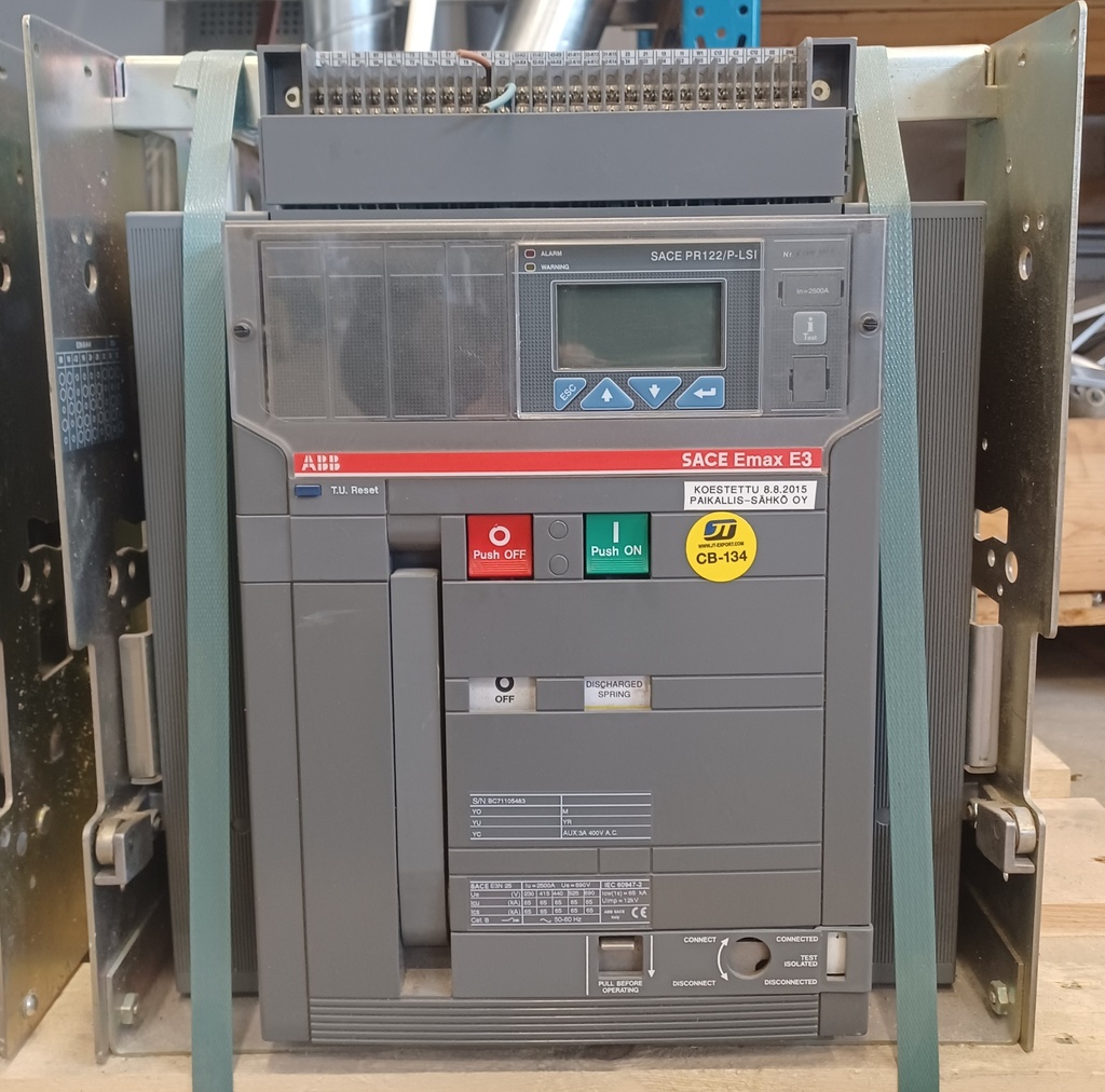 2500A Circuit breaker ABB SACE E3N 25