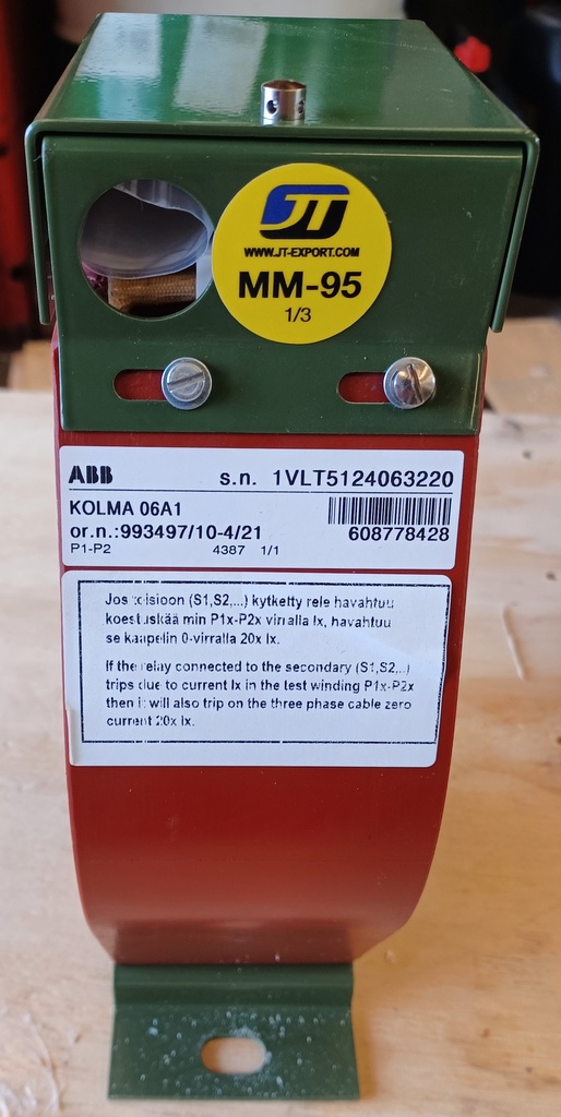 Current transformer ABB KOLMA06A1 50-150-500-750//5; 20//1A