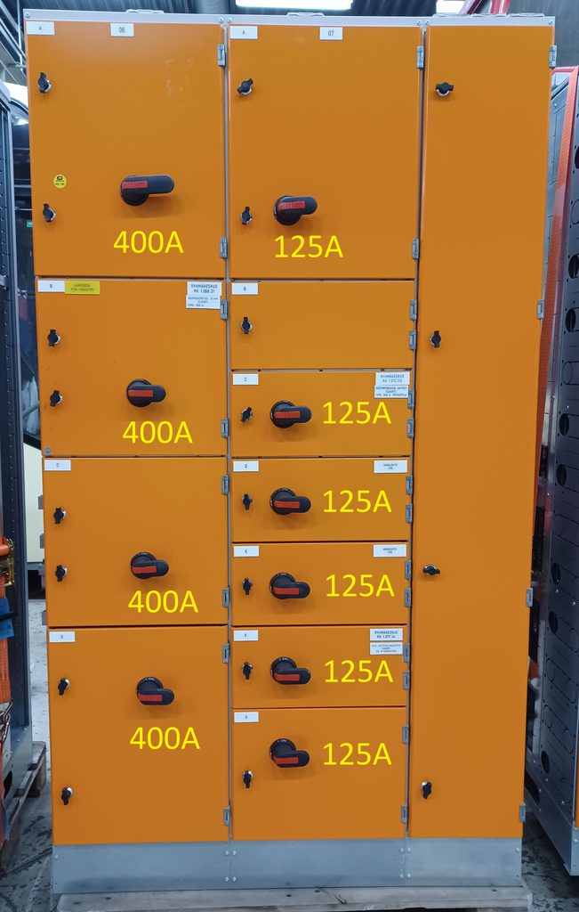 1600A 230_400V Icw 50kA Ipk 105kA panels 06-07 EAvenue NK1.1C 3/5 low voltage center