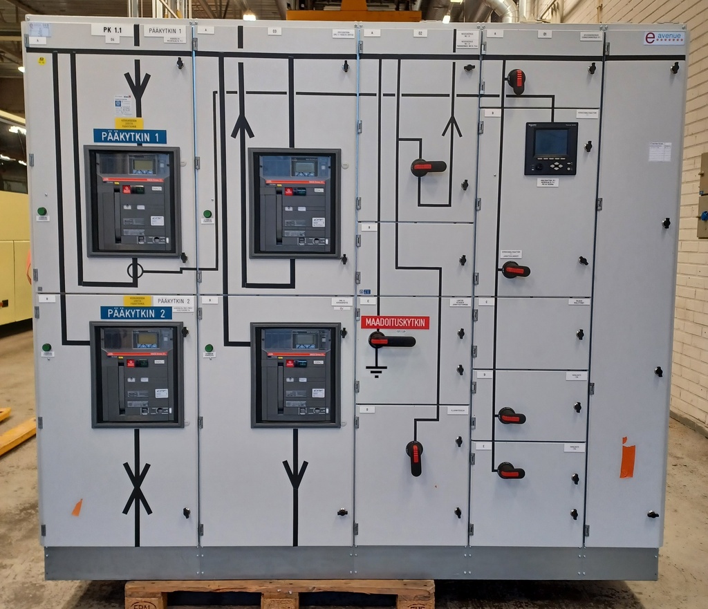 1600A 230_400V Icw 50kA Ipk 105kA fields 01-04 EAvenue PK1.1 low voltage center