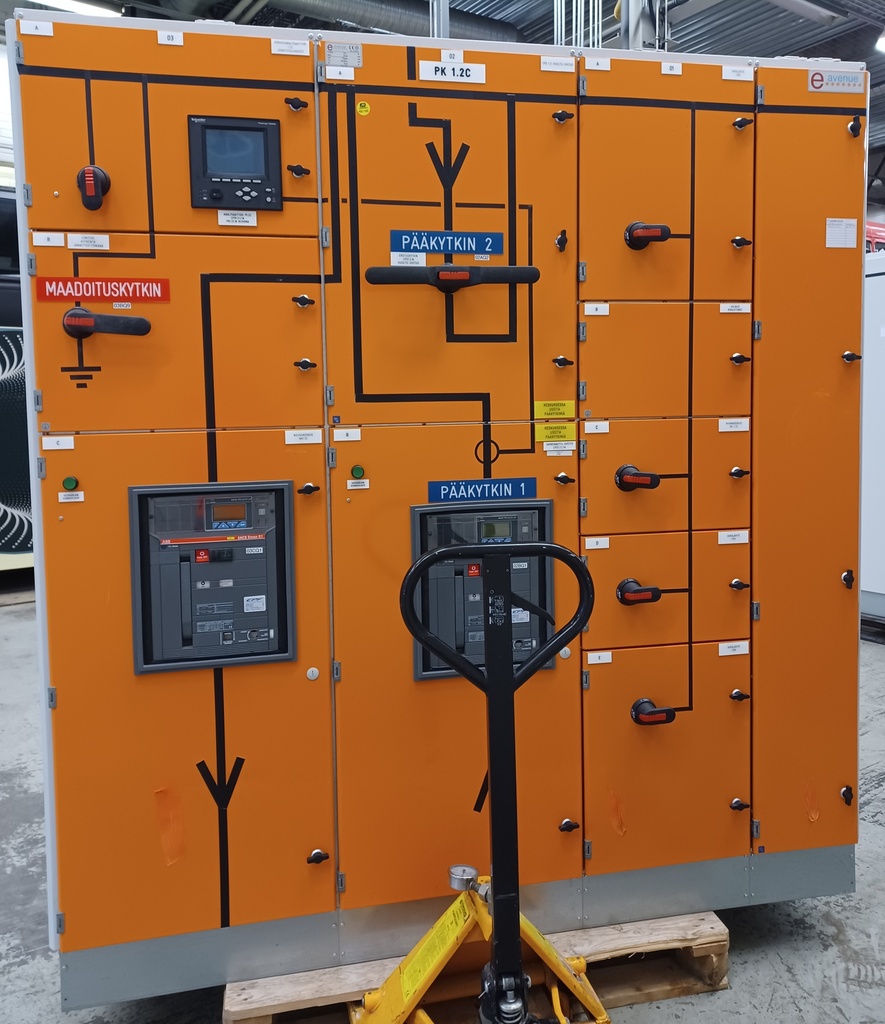 1600A 230_400V Icw 50kA Ipk 105kA fields 01-03 EAvenue PK1.2C low voltage center