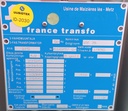 315kVA 20/0,4kV Öljymuuntaja France Transfo vm. 1995