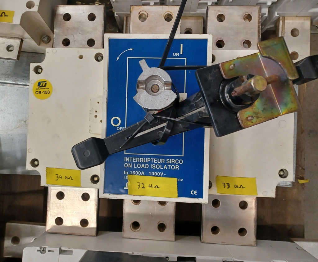 1600A Socomec circuit breaker