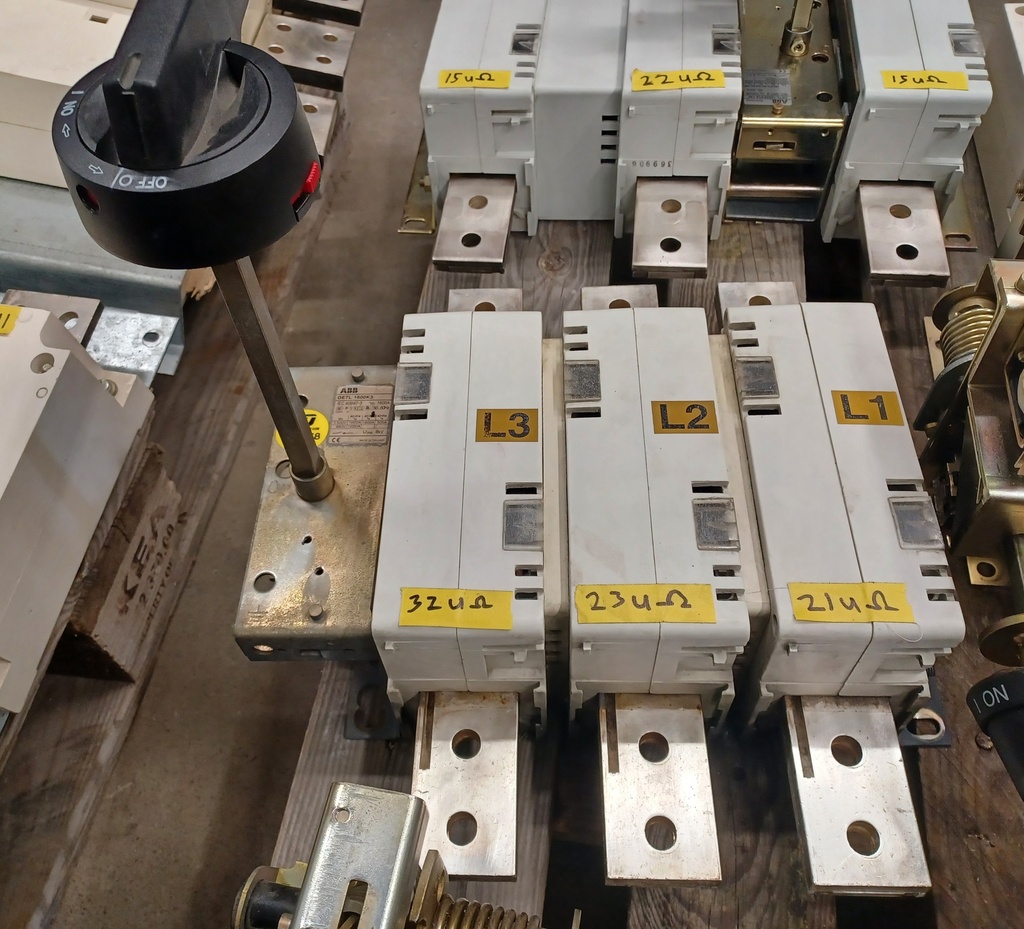 1600A ABB OETL 1600K3 circuit breaker