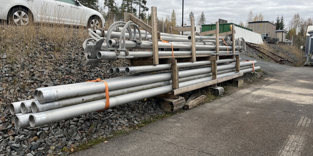 110kV tubular busbar system