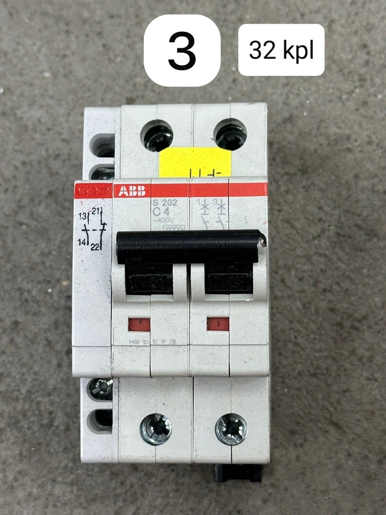 Line protection ABB C4, 2 pole