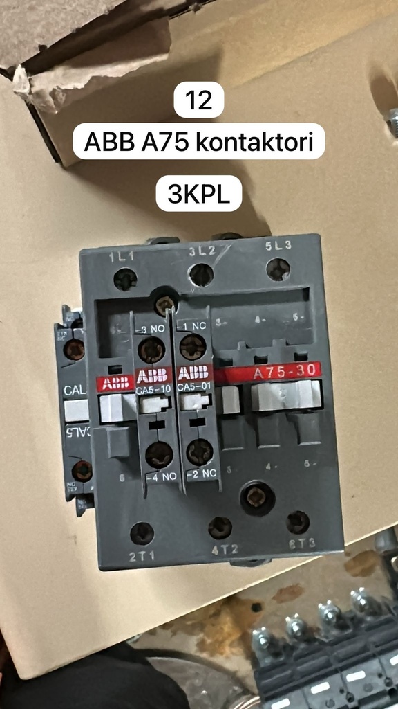 ABB A75 kontaktori