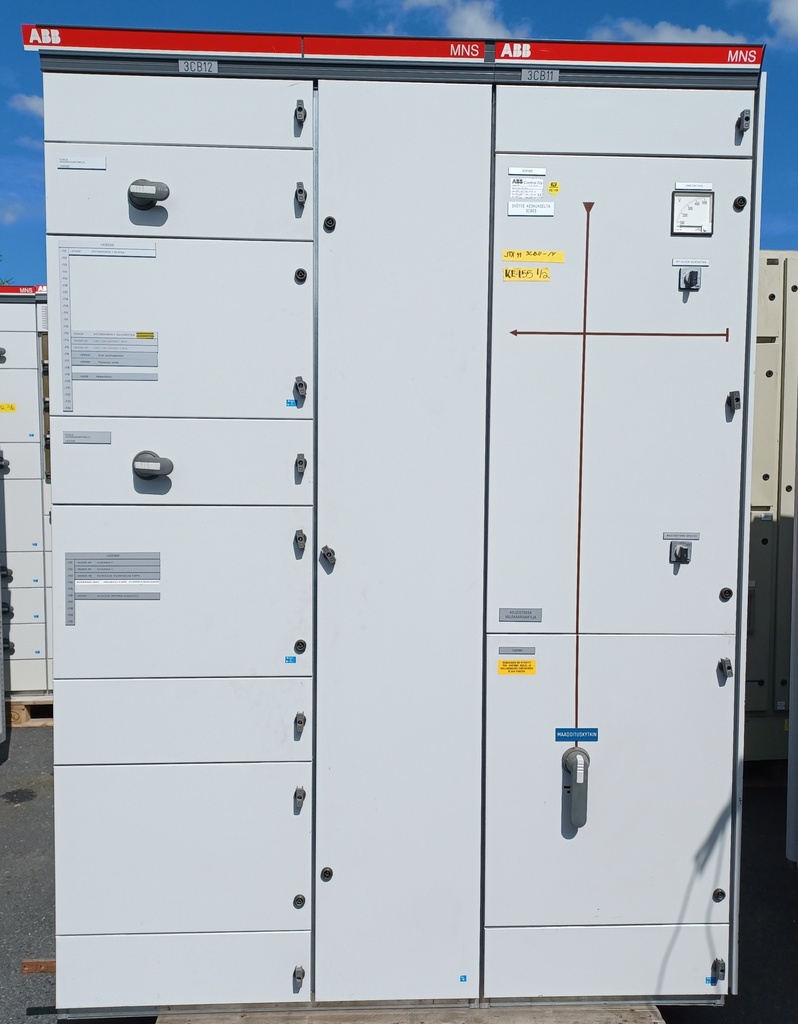 3150A 400V Icw 50kA low voltage center ABB MNS fields 11-12