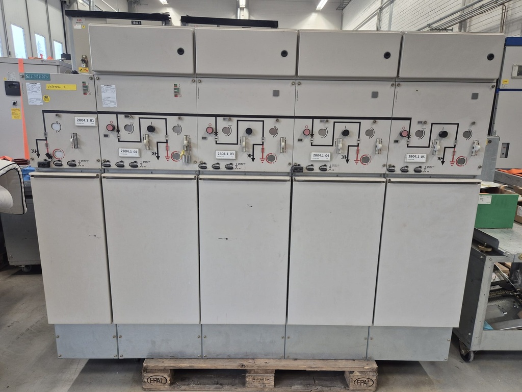 24kV 20kA 630A Siemens 8DJH R- kojeisto vm. 2015