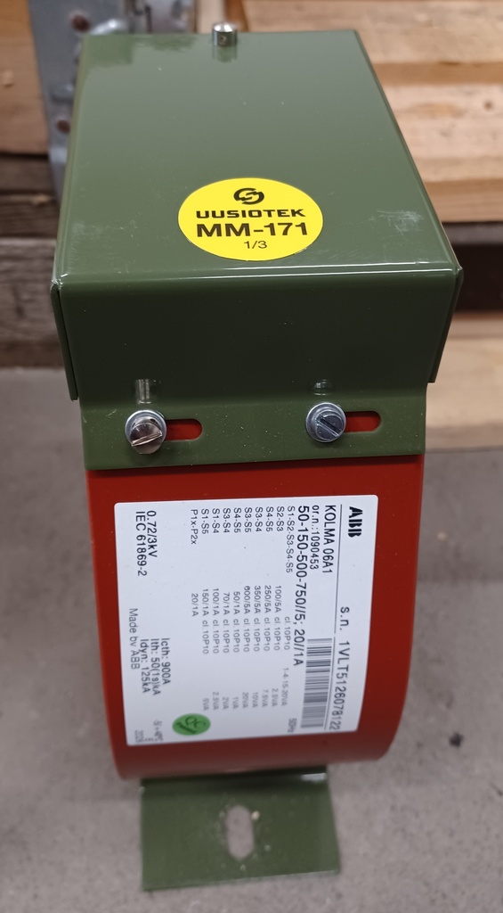 Kaapelivirtamuuntaja ABB KOLMA06A1 50-150-500-750//5; 20//1A