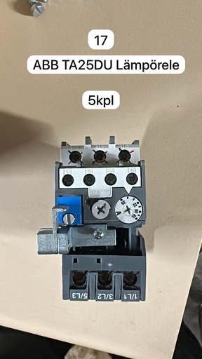 [TA25DU] ABB TA25DU lämpörele