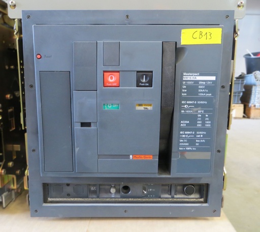 [CB13] 1600A circuit breaker MERLIN GERIN NW16 HA 