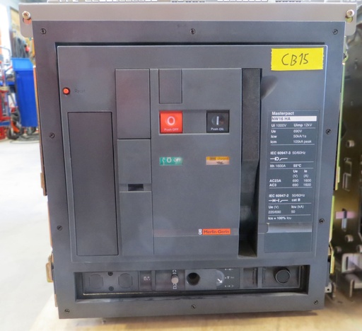 [CB15] 1600A circuit breaker MERLIN GERIN NW16 HA 