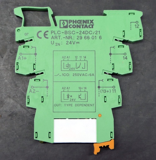 [PLC-RPT- 24DC/21] Kytkentärele AC 230V 6A PLC-RPT- 24DC/21