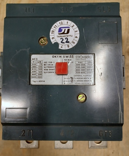 [OKYM5W33] Strömberg OKYM 5W33 contactor 