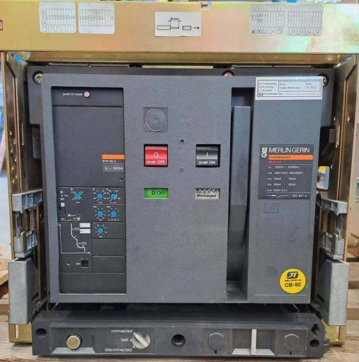 [CB92] 1600A katkaisija Merlin Gerin Masterpact M16 H1