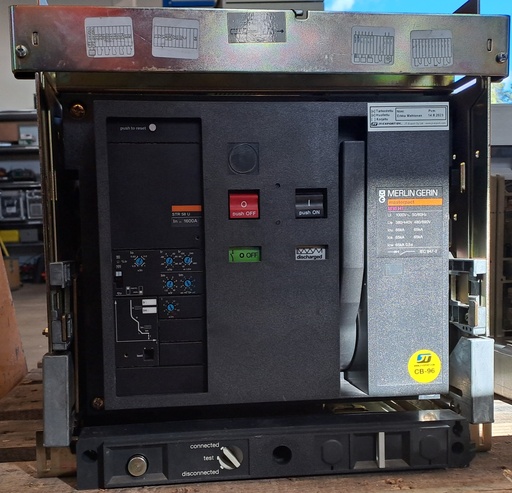[CB96] 1600A circuit breaker Merlin Gerin Masterpact M16 H1