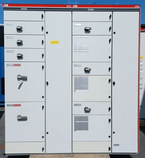 [KE-146_1-2/2] 800A 220V Icw 10kA keskus ABB MNS-W (8EA) kentät 01-04