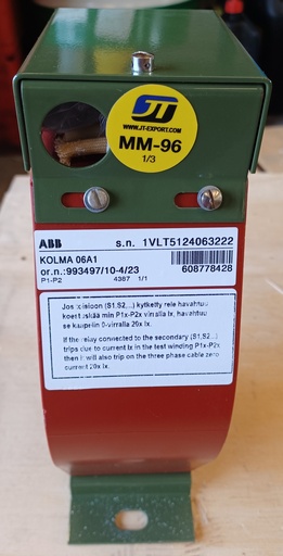 [MM-96] Current transformer ABB KOLMA06A1 50-150-500-750//5; 20//1A
