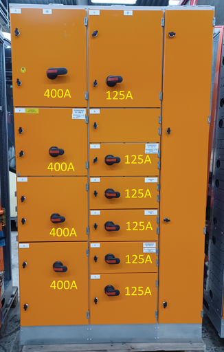 [KE-169] 1600A 230_400V Icw 50kA Ipk 105kA kentät 06-07 EAvenue NK1.1C 3/5 keskus