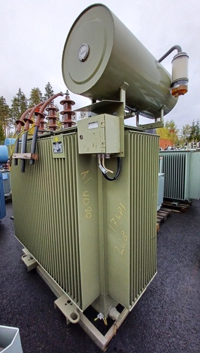 [ID-1749]  1600kVA 20/0,4kV Öljymuuntaja Strömberg vm. 1986