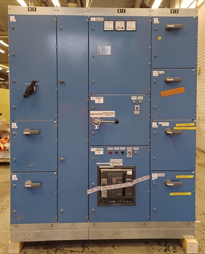 [KE-204] 2000A 400_230V Icw 65kA Ipk 143 kA ABB fields 01-03 low voltage center