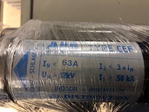 [KJS4] 12 kV-63A ABB medium voltage fuse