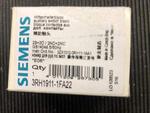 [3RH1911-1FA22] Siemens 3RH1911-1FA22 contactor