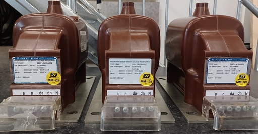 [MM-128] Voltage transformer Sadtem Y24M 20000:V3/100:V3/100:3 20VA cl 0,2; 30VA