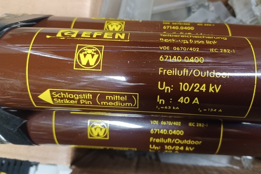 [KJS27] 10/24 kV-40A medium voltage fuse