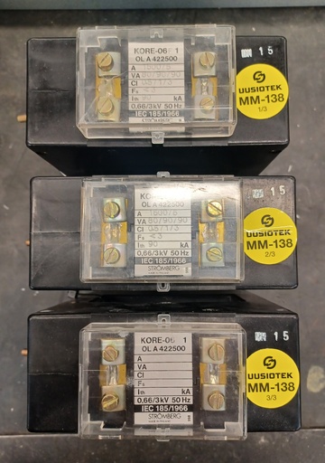 [MM-138] Current transformer Strömberg KORE-06 1500/5A cl. 0.5