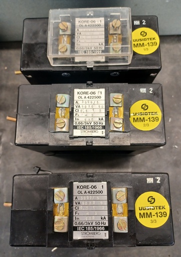 [MM-139] Current transformer Strömberg KORE-06 3000/5A cl. 0.5