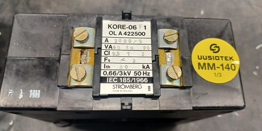 [MM-140] Current transformer Strömberg KORE-06 3000/5A cl. 0.5